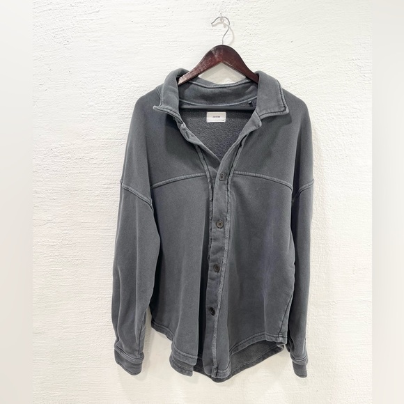 Joah Brown Sweaters - Joah Brown Oversized Button Down Vintage Black Size S/M